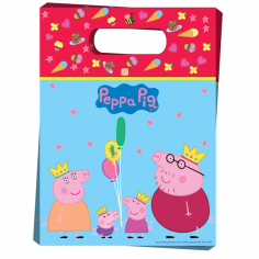 Пакет подарочный Пеппа-принцесса