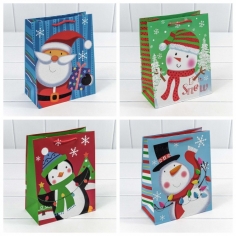 Пакет подарочный с тиснением 