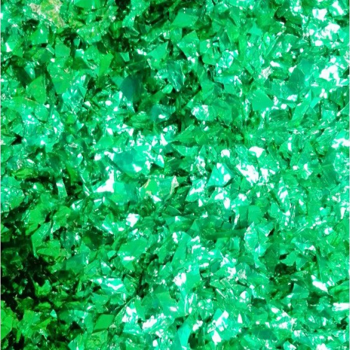 Конфетти "Мелкая Крошка" Металлизированное, Зеленый
