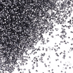 Конфетти фольга Цилиндр, Стальной, Металлик   